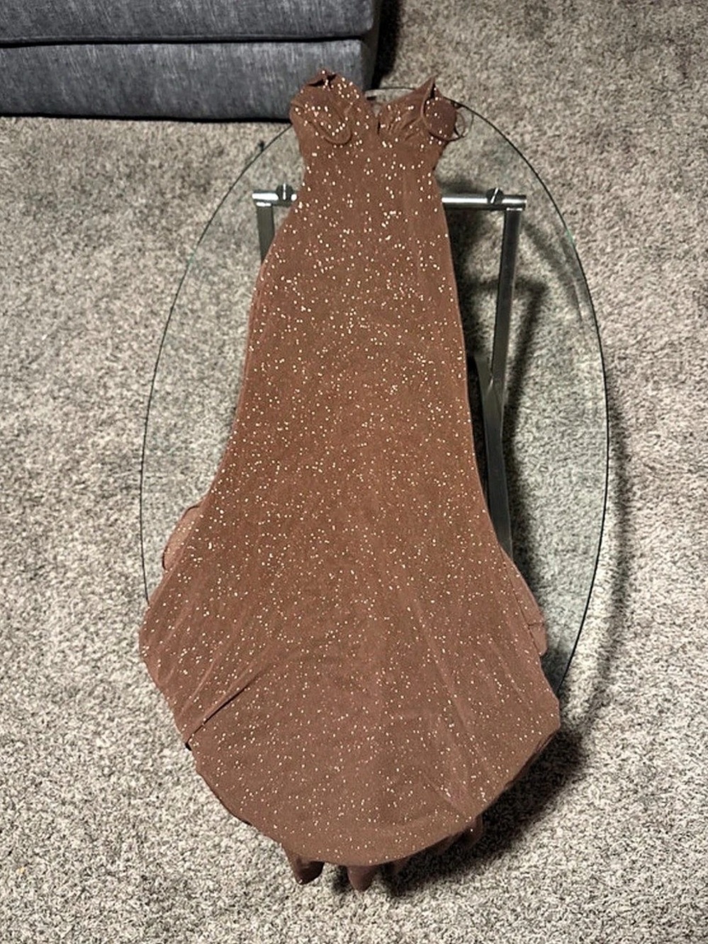 Windsor Glitter Maxi Dress Size XS NWT